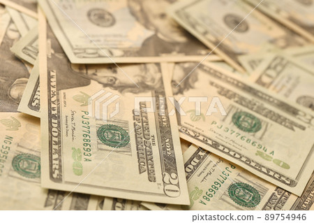Big amount of old 20 dollar bills details on macro photography. Money earnings, payday or tax paying period Big amount of old 20 dollar bills details on macro photography. Money earnings, payday or tax paying period 89754946