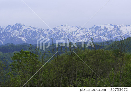 小川天文台的北阿爾卑斯全景 89755672