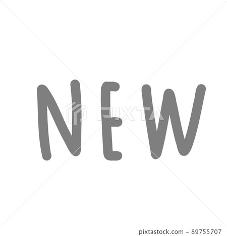 NEW icon rough hand-painted style NEW icon rough hand-painted style 89755707