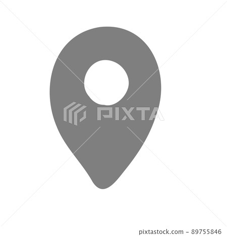 Place Simple icon Rough hand-painted style 89755846