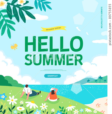 summer,vacation,shopping,popup,banner 89755855