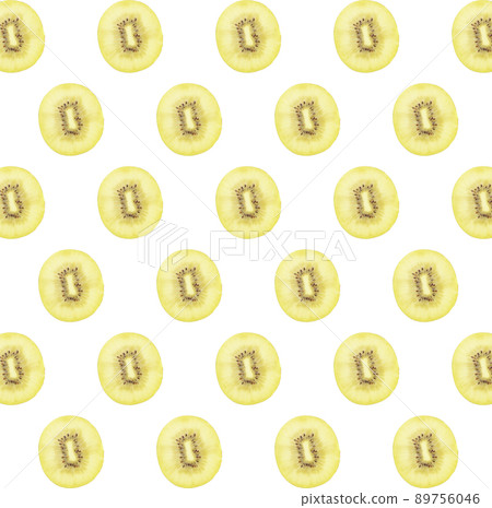 Kiwifruit cross section background 89756046