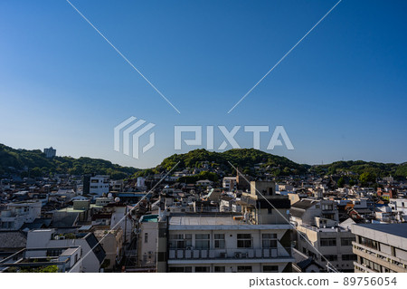 尾道市政府屋頂觀景台的景色 尾道市政府屋頂觀景台的景色 89756054