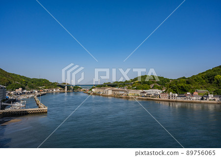 View from the rooftop observation deck of Onomichi City Hall View from the rooftop observation deck of Onomichi City Hall 89756065