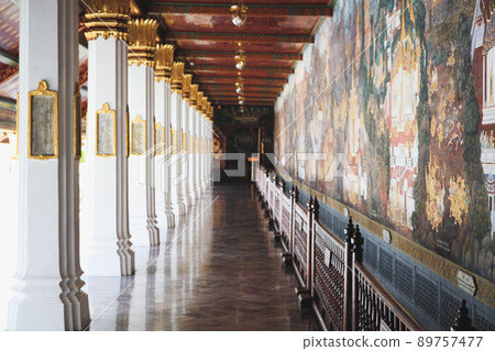 The Royal Grand Palace and Temple of the Emerald Buddha Bangkok, Thailand - May 8,2022 89757477