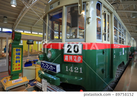 有軌電車展示（愛知縣日新市1421號有軌電車復古電車館） 89758152