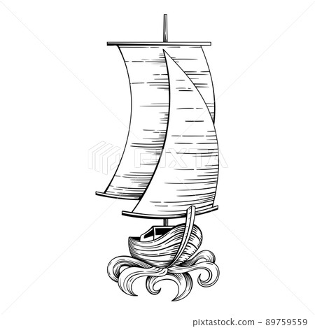 Cruise ship logo icon design template vector illustration Cruise ship logo icon design template vector illustration 89759559