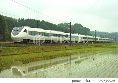 Hokuriku Main Line Ushinoya-Daishoji JR West 681 series T18 + T36 + T21 formation (Kanazawa) Thunderbird Hokuriku Main Line Ushinoya-Daishoji JR West 681 series T18 + T36 + T21 formation (Kanazawa) Thunderbird 89759986