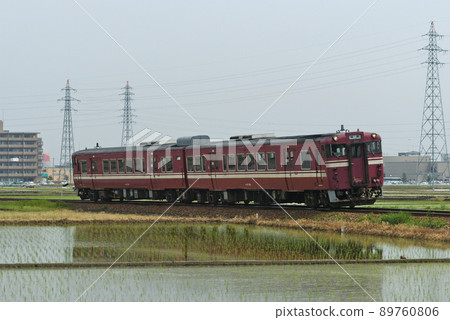 Johana Line Takaoka-Futatsuka JR West Kiha 47-1015 + Kiha 47-42（富山） 89760806