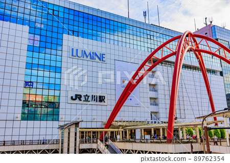 東京立川市立川站北口Cityscape步行台和LUMINE立川 東京立川市立川站北口Cityscape步行台和LUMINE立川 89762354