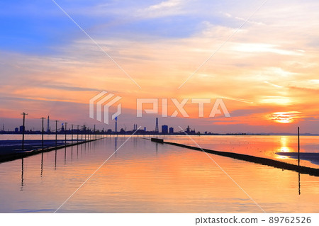 [千葉縣]江川海灘的夜景 89762526