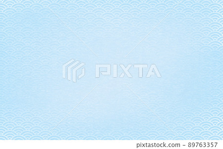 日本現代,淺藍色,青海波浪,模糊質感 日本現代,淺藍色,青海波浪,模糊質感 89763357