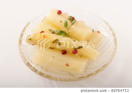 醃製白蘆筍 醃製白蘆筍 89764713