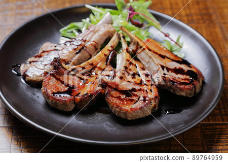 Fragrant and delicious Hokkaido lamb chops Fragrant and delicious Hokkaido lamb chops 89764959