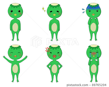 Kappa facial expression set Kappa facial expression set 89765204