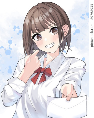 High school girl to confess High school girl to confess 89768933