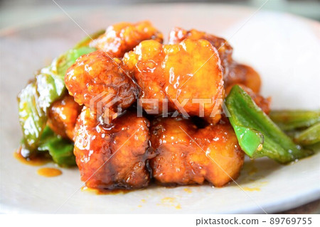 Sweet and sour taste vinegared pork Sweet and sour taste vinegared pork 89769755