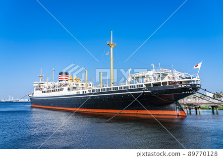 [Kanagawa Prefecture] Hikawa Maru in Yokohama feels powerful 89770128