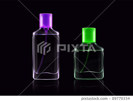 Glass bottles for fragrance, perfume, cologne Glass bottles for fragrance, perfume, cologne 89770334