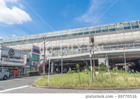 Scenery in front of the station Kadomashi Station 89770516