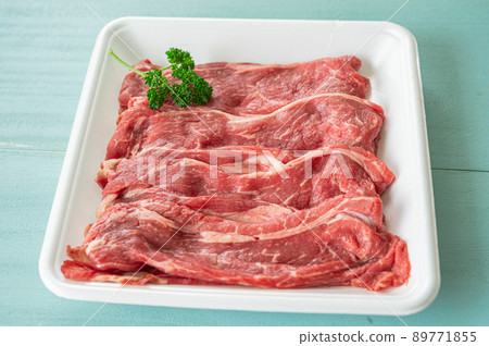 包裝切片牛肩肉 包裝切片牛肩肉 89771855