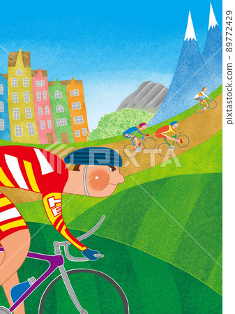 強大的自行車賽環法自行車賽 89772429