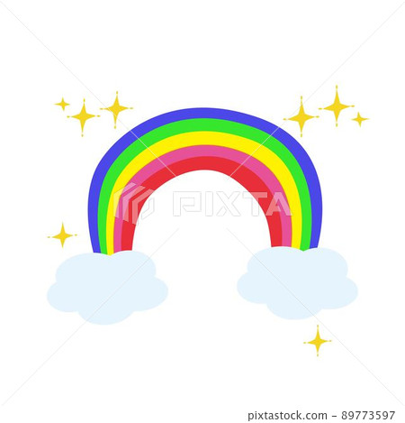 閃閃發光的彩虹 89773597