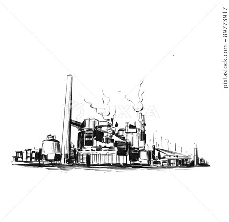 Sketch of the factory Sketch of the factory 89773917