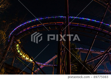 Roller coaster lights Images - Search Images on Everypixel