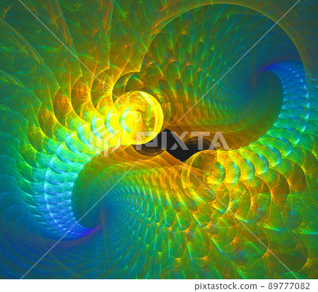 Abstract fractal art background, suggestive of astronomy and nebula. Computer generated fractal illustration art nebula. Abstract fractal art background, suggestive of astronomy and nebula. Computer generated fractal illustration art nebula. 89777082