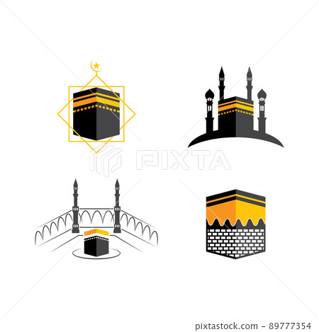 Kaaba logo illustration Kaaba logo illustration 89777354