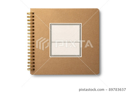 A square notebook. sketchbook. album 89783637