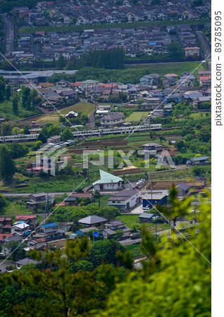 從日和田山出發的西武鐵道 89785095