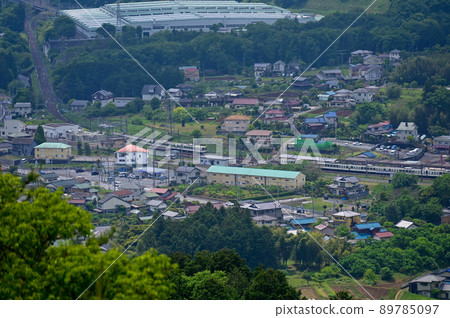 從日和田山出發的西武鐵道 89785097