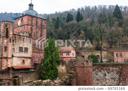 德國海德堡海德堡城堡門塔 德國海德堡海德堡城堡門塔 89785168