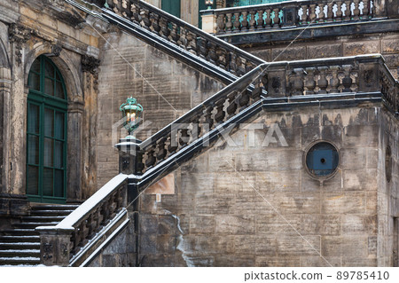 Zwinger Palace in the old town of Dresden, Germany 89785410