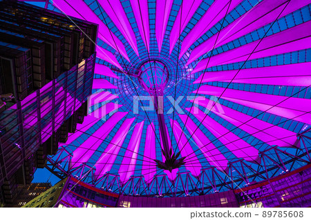 Sony Center in Potsdamer Platz, Berlin, Germany Sony Center in Potsdamer Platz, Berlin, Germany 89785608