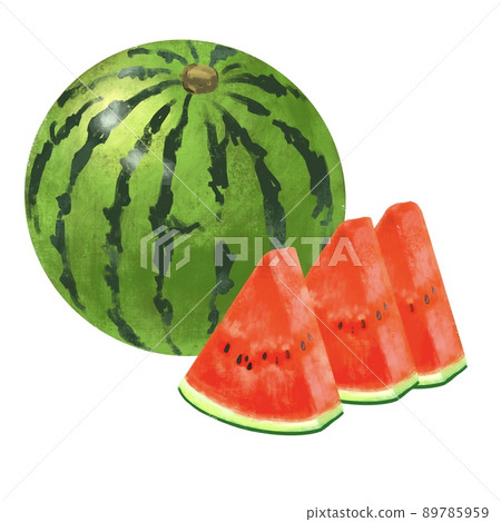 西瓜的插圖 89785959