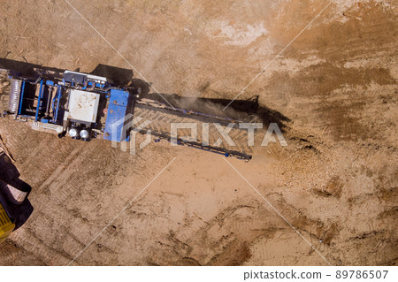 Woodchip production the large wood chip processing facility Woodchip production the large wood chip processing facility 89786507