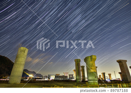 Gifu Stonehenge and Gemini meteor shower Gifu Stonehenge and Gemini meteor shower 89787188