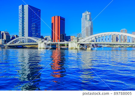 [東京都市風景] 勝哄橋 89788005