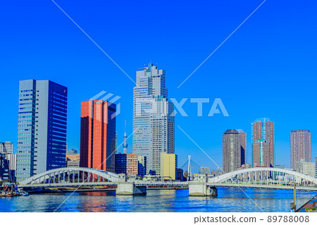 [東京都市風景] 勝哄橋 89788008