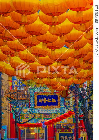橫濱中華街的農曆新年裝飾 89789113