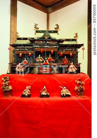 March 3rd Peach Festival Hinamatsuri Old Hina Dolls 89790009