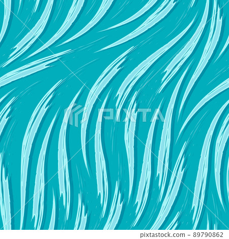 Seamless vector pattern of smooth flowing stripes or strokes in blue.Seamless vector pattern of waves or river flow. Seamless vector pattern of smooth flowing stripes or strokes in blue.Seamless vector pattern of waves or river flow. 89790862