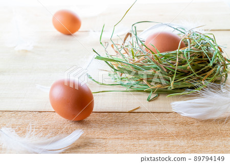 Basket easter decoration 89794149