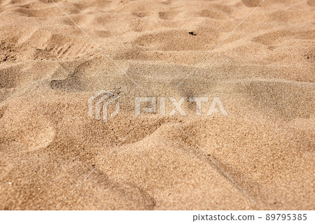 Sand of a beach Sand of a beach 89795385