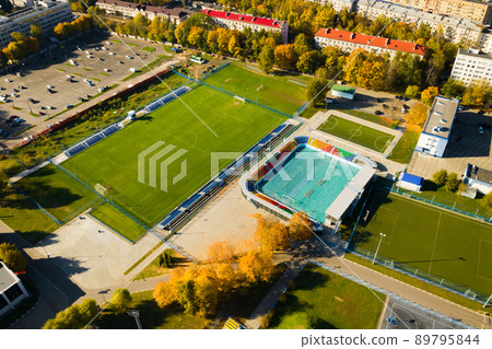 Sports complex in the center of Minsk with open stadiums for games.Belarus 89795844