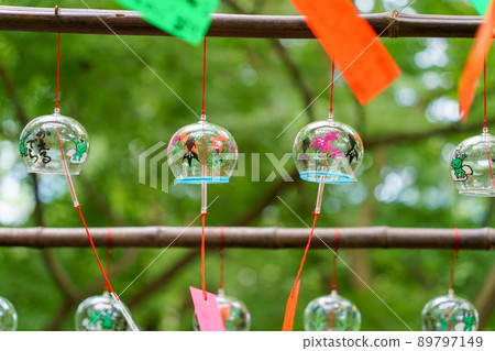 Japanese wind chimes Japanese wind chimes 89797149