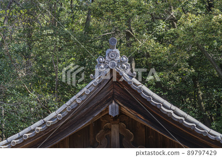 白山宮屋頂的鬼原 白山宮屋頂的鬼原 89797429